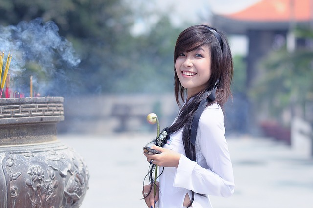 smiling people